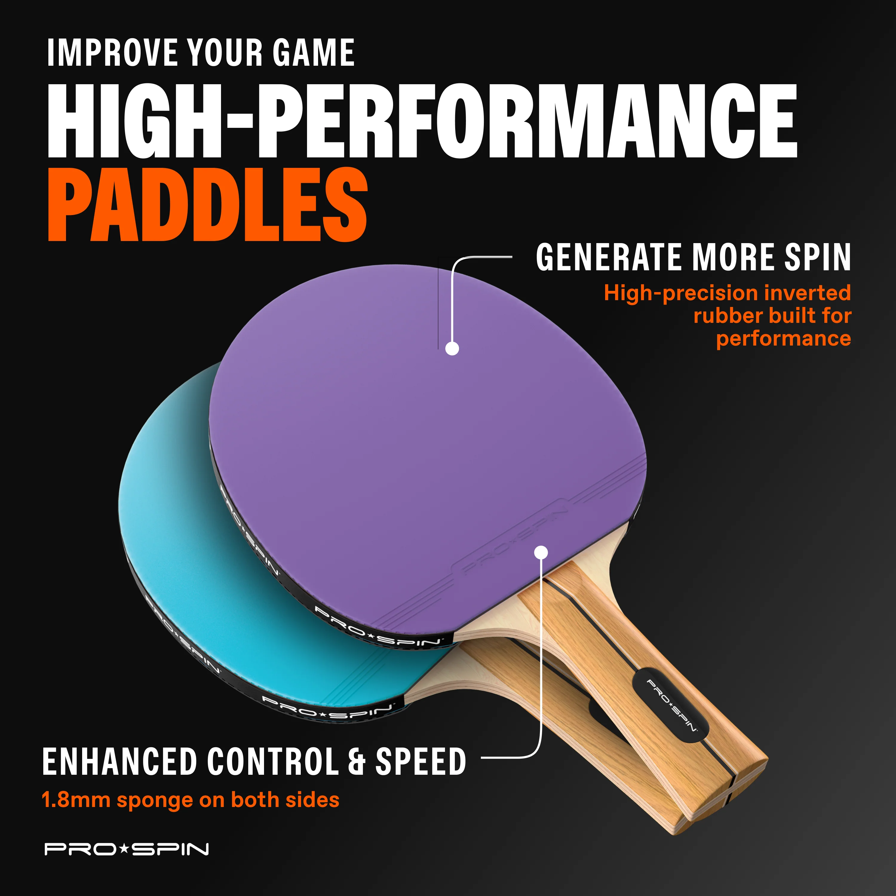 Ping Pong Paddle Set - Image 36