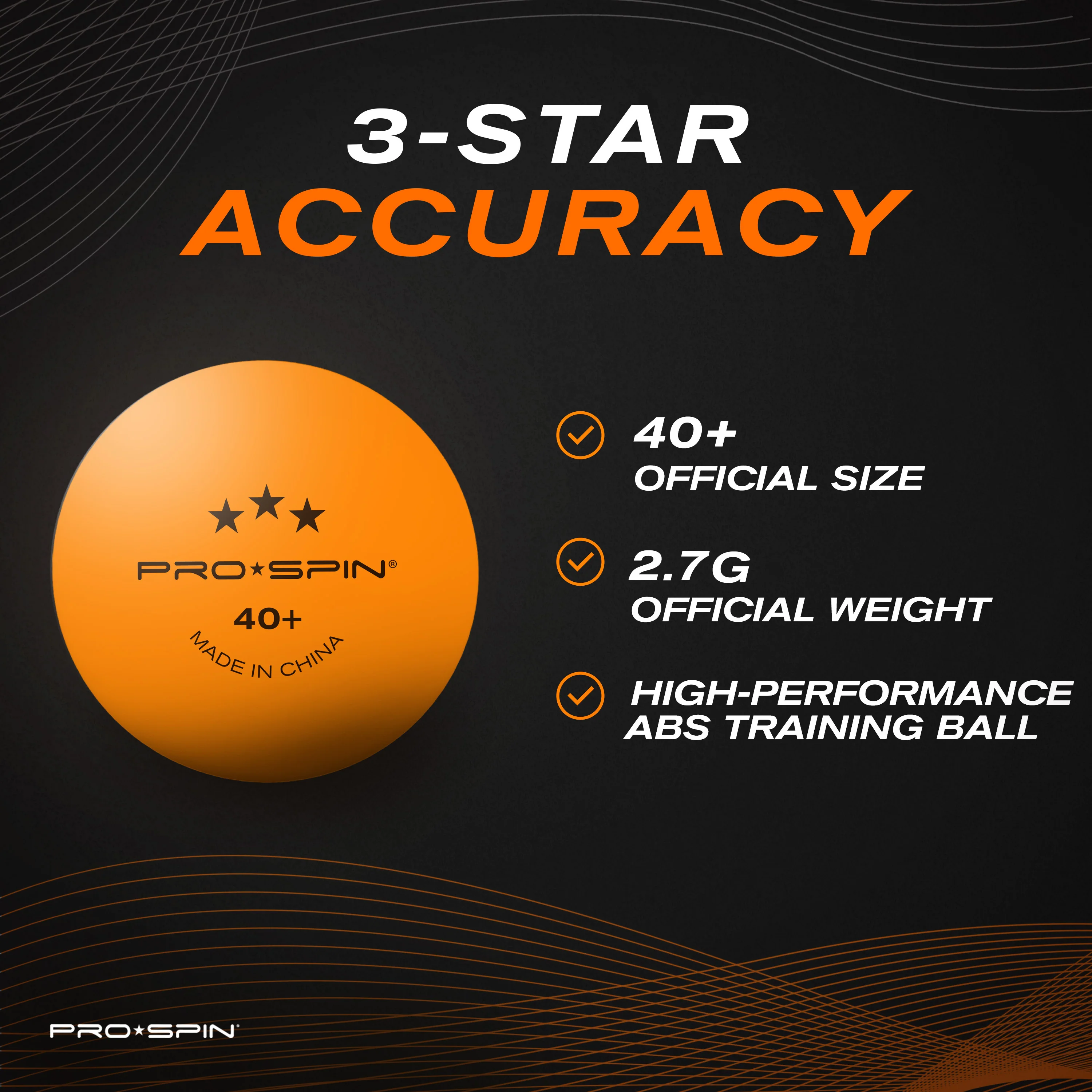 Orange High-Performance Table Tennis Balls - Image 20